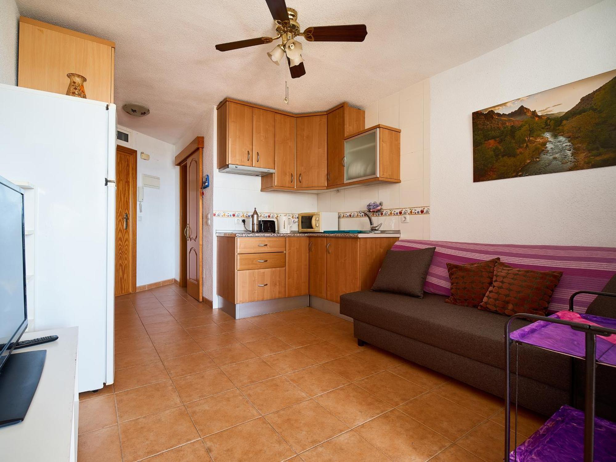 Lovely Studio With Seaview 700M From The Beach La Cala Del Moral Eksteriør bilde